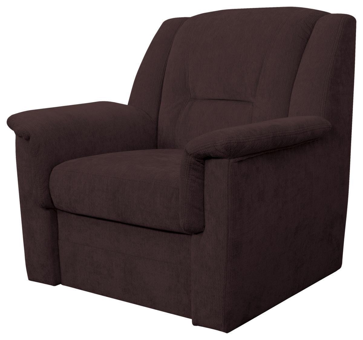 FERNSEHSESSEL Rafael, Dunkelrot B: 94 cm - Schwarz/Dunkelrot, Trend, Textil (94/95/95cm)