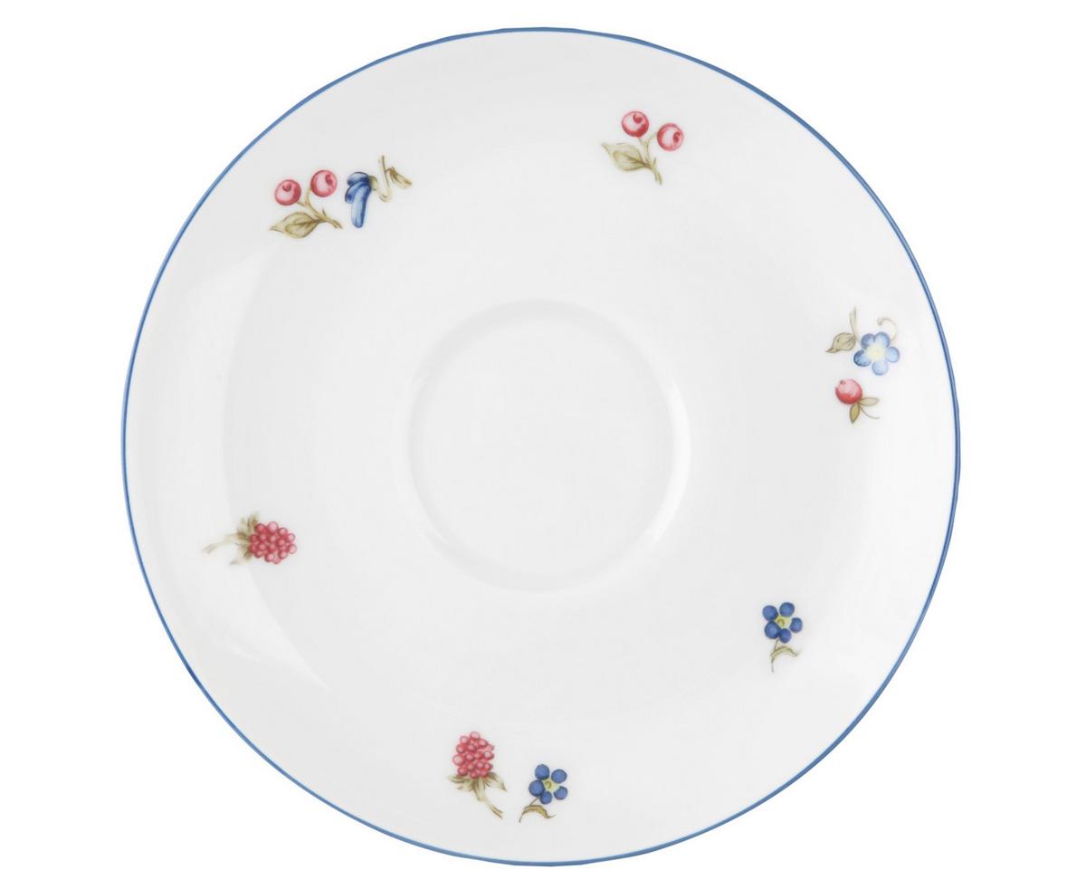 Untertasse Sonate 34032 - Weiß Hochglanz, Basics, Keramik (13cm) - Seltmann Weiden