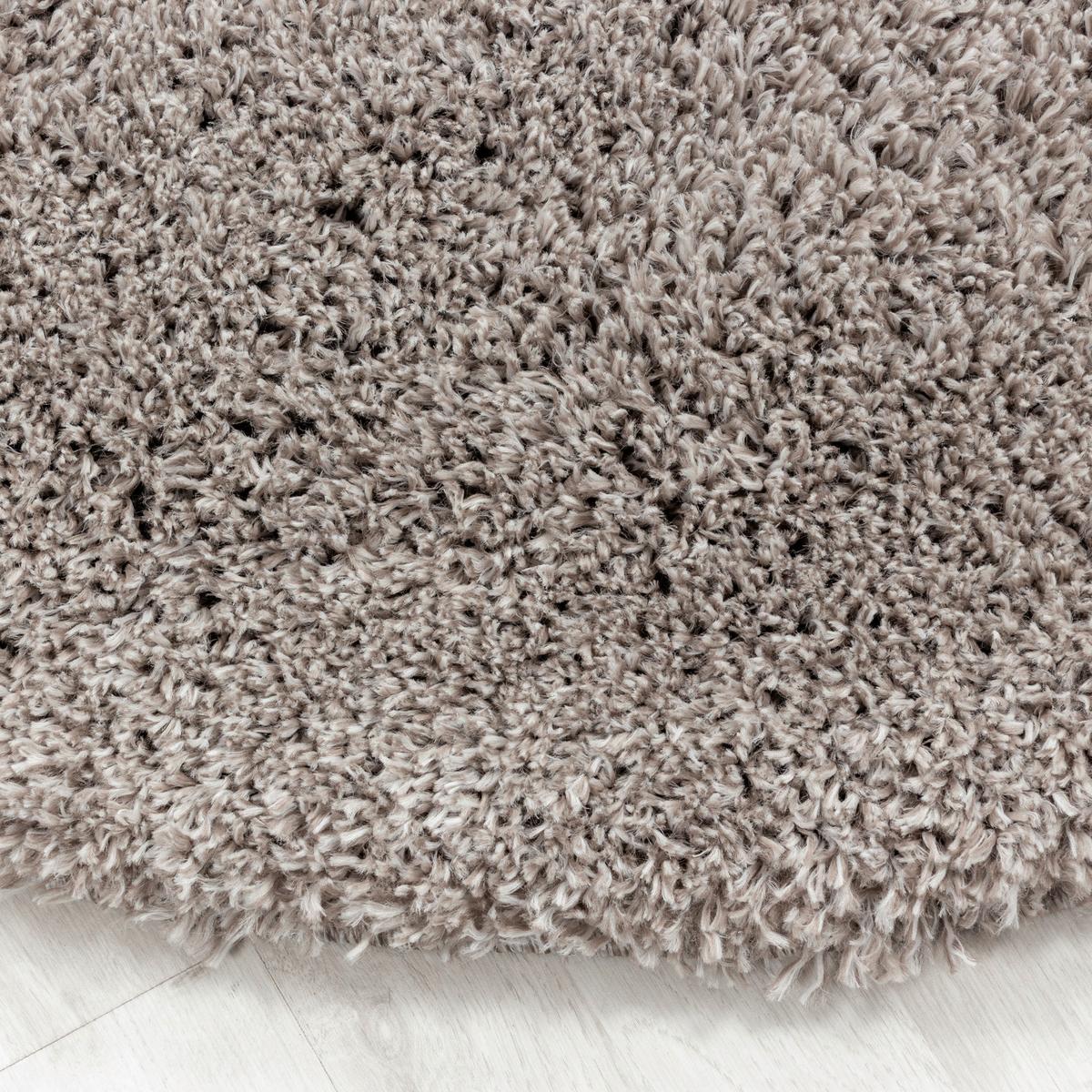 Hochflorteppich Fluffy2002003500beige - Beige, Basics, Textil (200cm)