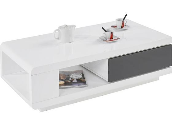 Konferenčný Stolík Chicago - biela, Moderný, drevený materiál (120/36/60cm) Konferenčný Stolík Chicago - biela, Moderný, drevený materiál (120/36/60cm)