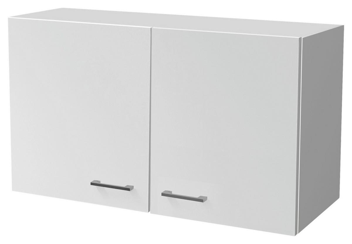 Küchenoberschrank Lucca Weiß B: 100 Cm - Weiß, KONVENTIONELL, Holzwerkstoff (100/54,8/32cm) - FlexWell