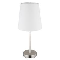 Tischleuchte 50100101 Joris - Schwarz/Weiß, KONVENTIONELL, Kunststoff/Textil (20/45cm) - Globo