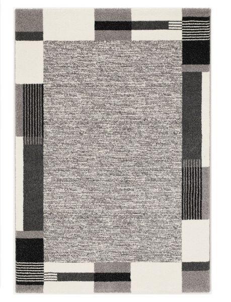 Webteppich Hellgrau Villa Moda 120x170 cm - Hellgrau, Basics, Textil (120/170cm) - Novel