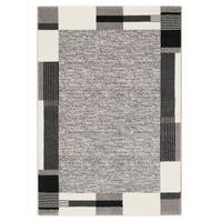 Webteppich Hellgrau Villa Moda 120x170 cm - Hellgrau, Basics, Textil (120/170cm) - Novel