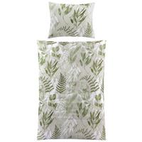 Bettwäsche 140x200 cm Tessa Renforce, Grün - Grün, ROMANTIK / LANDHAUS, Textil (140/200cm) - James Wood