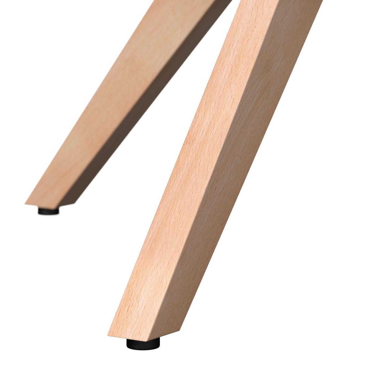 Židle s područkami Alja, tmavě šedá - tmavě šedá/barvy buku, Moderní, kov/dřevo (66/89/62cm) - Bessagi Home