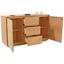 Kommode Stockholm - Eichefarben, MODERN, Holzwerkstoff (164/85/45cm)