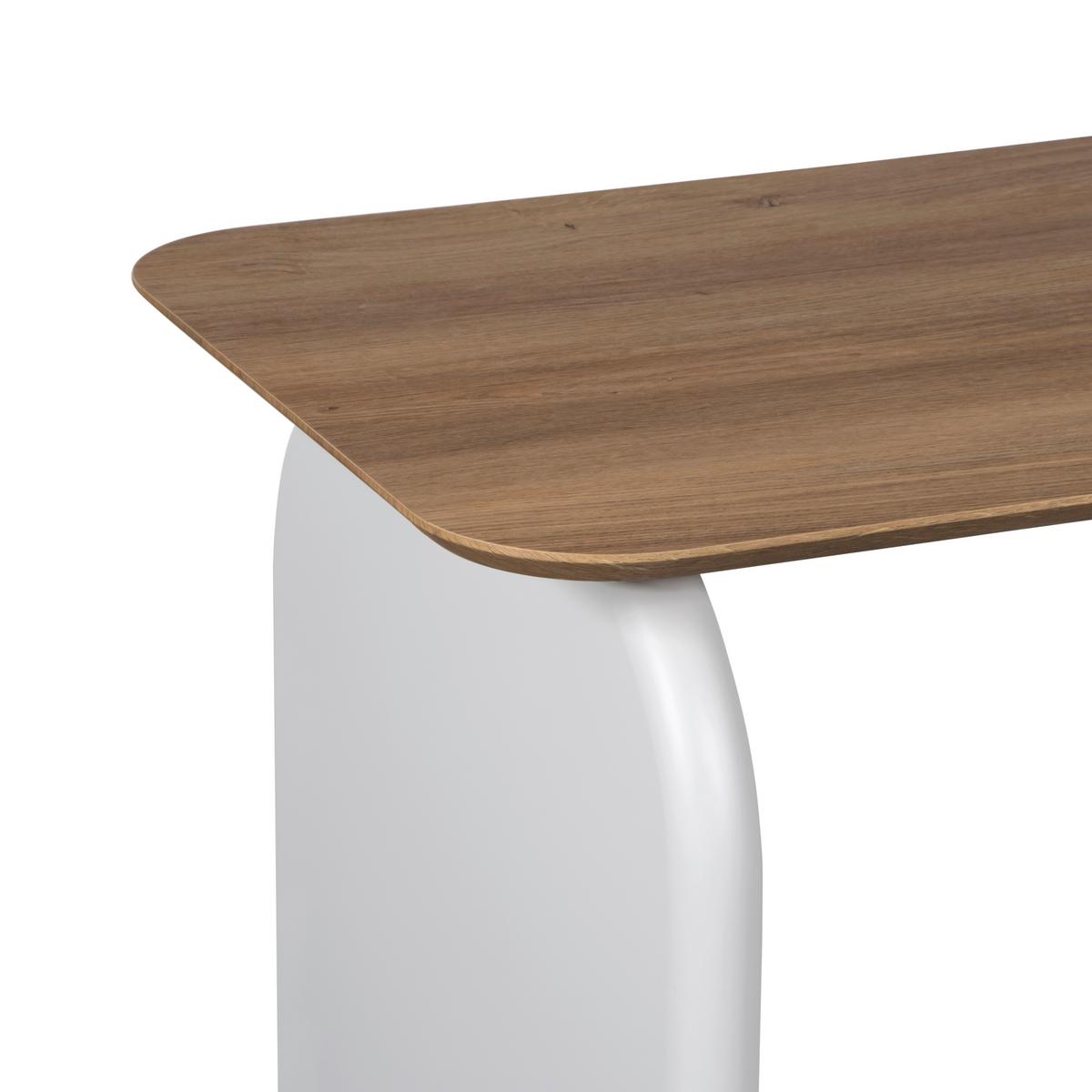 Schreibtisch Elora Eichefarben/Kaschmir L: 140 cm - Kaschmir/Eichefarben, MODERN, Holzwerkstoff (140/60/75cm) - MID.YOU