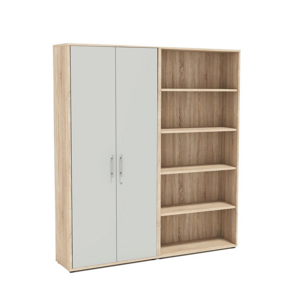 AKTENSCHRANK OFFICE EDITION - SW SET 1 HOCH