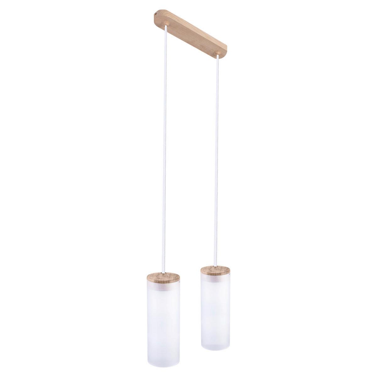 Hängeleuchte 8533209 Barrel 2 - Natur, Holz (30/100cm)
