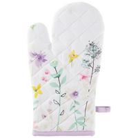 Ofenhandschuh Viola - Pink/Champagner, MODERN, Textil (31/16cm) - Luca Bessoni