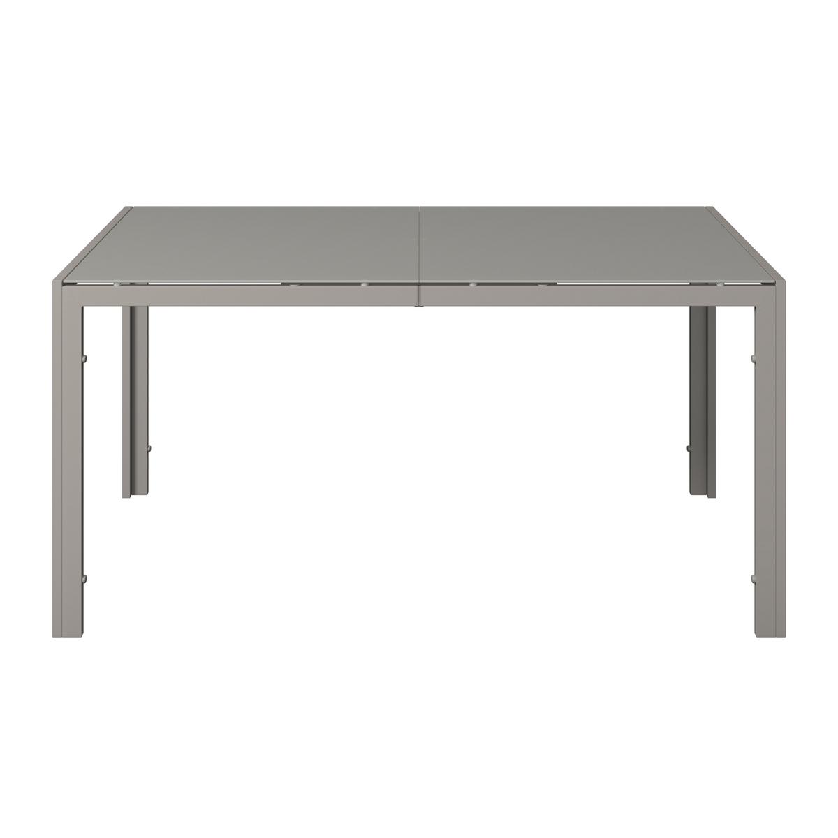 Gartenset Barcelona - Beige, MODERN, Glas/Textil (150/73/80cm) - Beldano