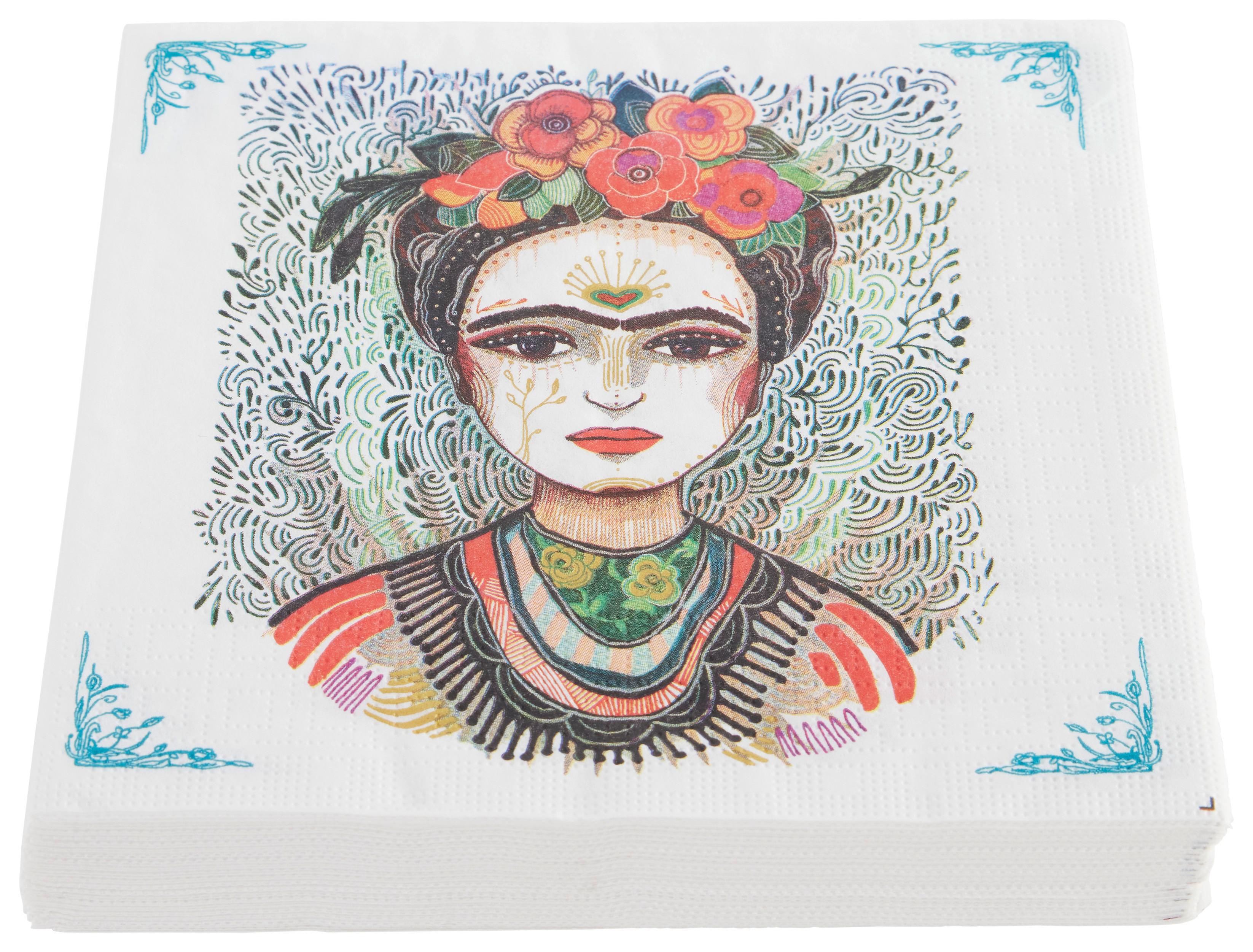 SERVÍTKA KAI - viacfarebná, papier (33/33cm)