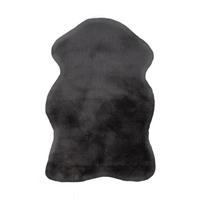 Kunstfell Rabbit Anthrazit 60x90 Cm Textil - Anthrazit, Trend, Textil (60/90cm) - Kayoom