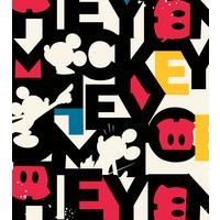 Fototapete Mickey Mixup - Multicolor, Trend, Textil (250/280cm)