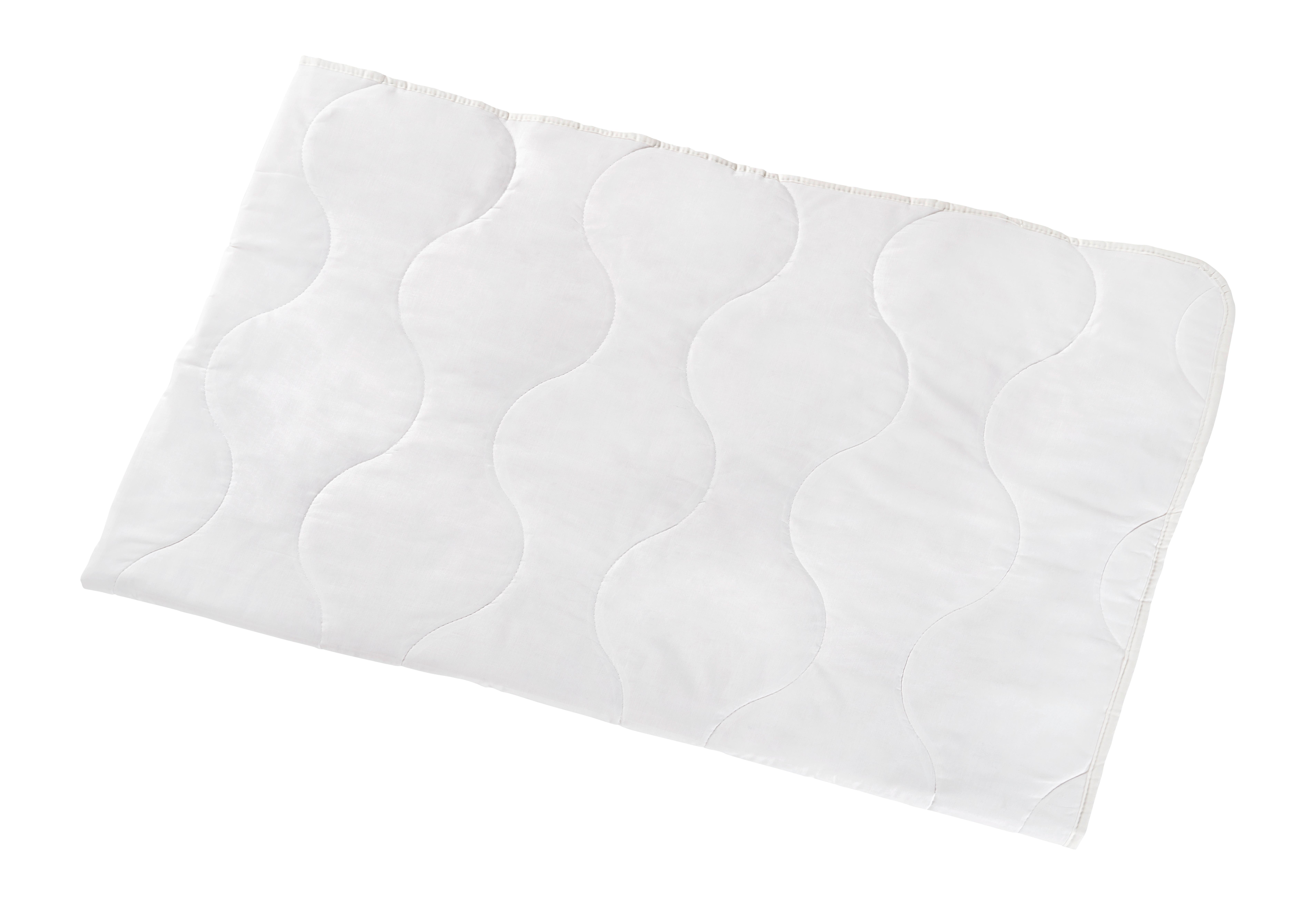 Sommerdecke Cottona - Weiß, KONVENTIONELL, Textil (140/200cm) - Ele