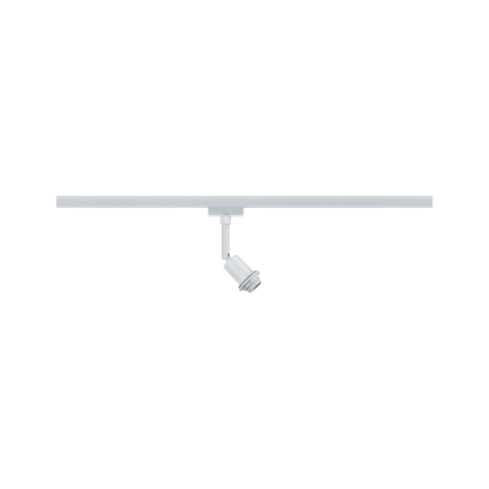 Schienensystem Urail Einzelspot 96970 In Weiß - Weiß, Basics, Kunststoff/Metall (4,4/16,3cm) - Paulmann