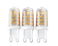 LED žárovka G9 4,5W LED - bílá/průhledné, Konvenční, plast (1,5/5,7cm) - Mömax