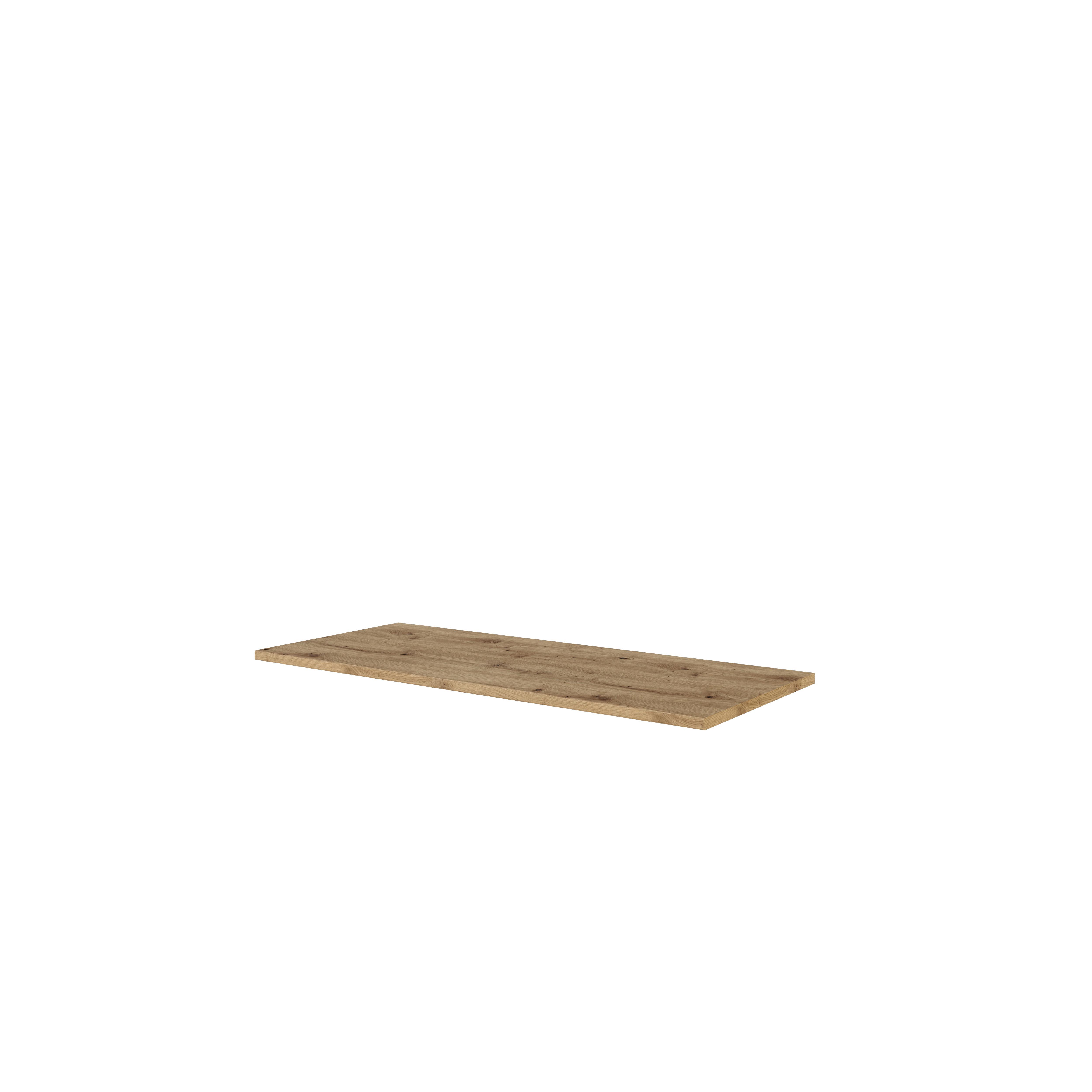 PRACOVNÍ DESKA CARA - dub artisan, Konvenční, kompozitní dřevo (210/60cm)