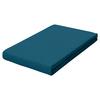 Boxspring-Spannleintuch Pure Boxspring - Petrol, Basics, Textil (90-100/190-220cm) - Schlafgut