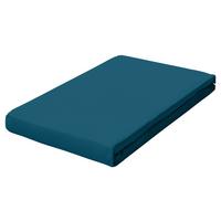 Boxspring-spannleintuch Pure Boxspring - Petrol, Basics, Textil (90-100/190-220cm) - Schlafgut