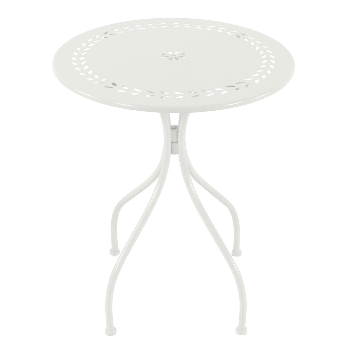Gartenset Marilou Weiss - Weiß, Basics, Metall (60/74,5cm) - Ambia Garden