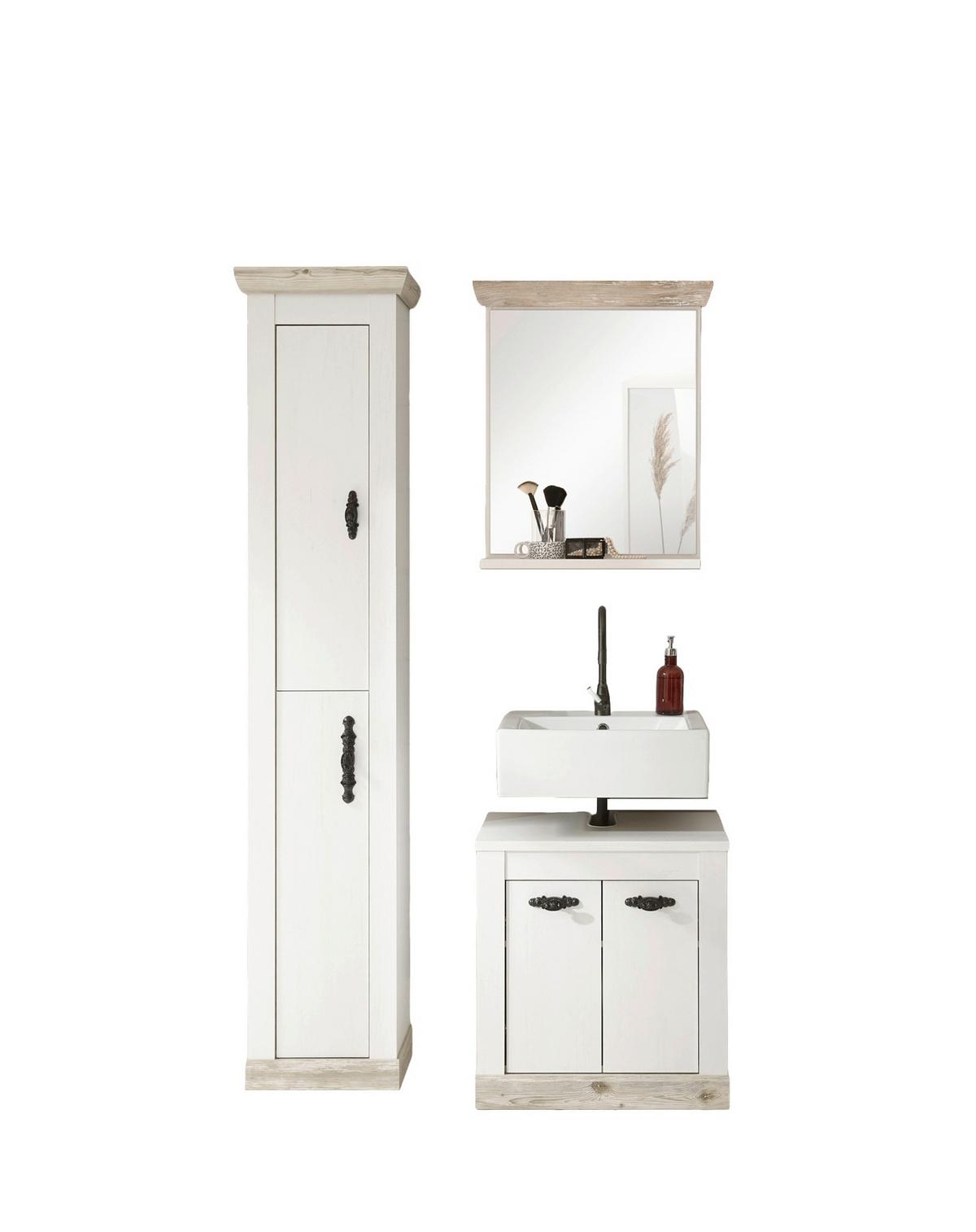 Badezimmer Florenz Pinienfarben B: 60cm - Pinienfarben, Design, Holzwerkstoff (60/200/46cm) - MID.YOU