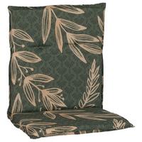 SESSELAUFLAGE GENF - Grün, Basics, Textil (100/48/5cm)