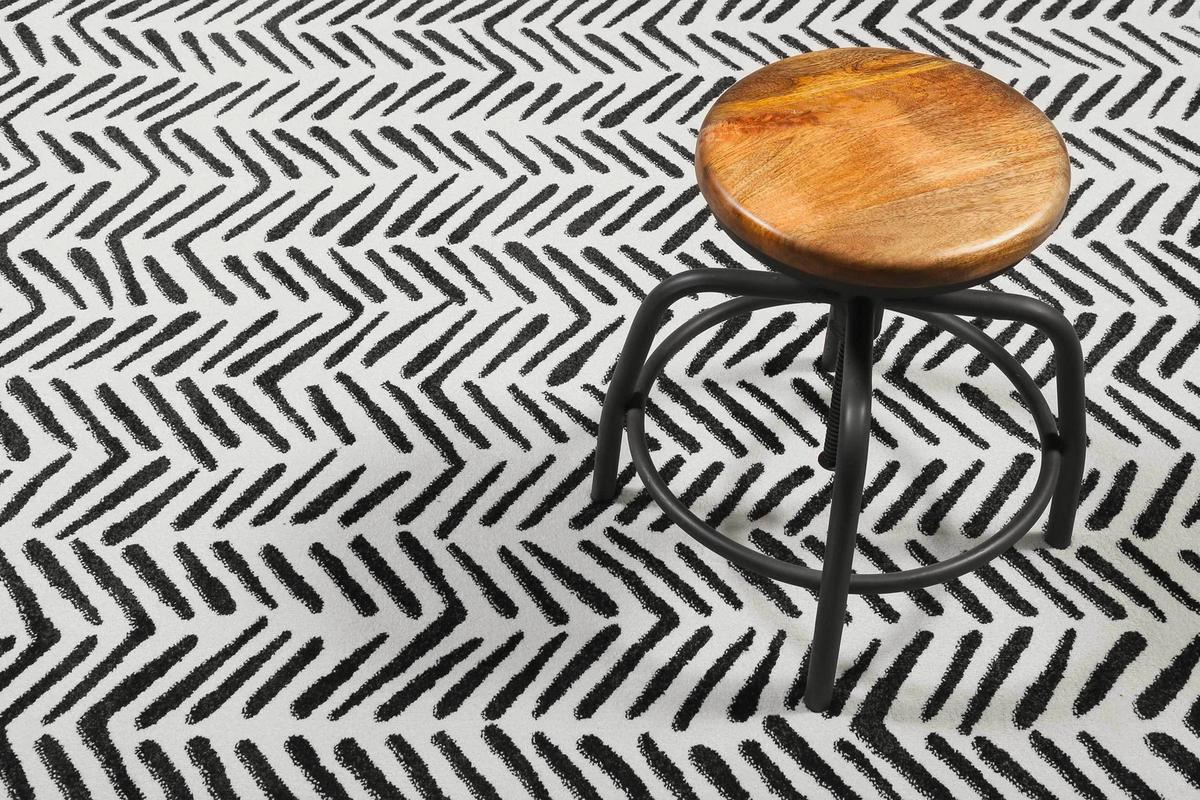 Webteppich Congo - Weiß, Design, Textil (133/200cm) - Esprit