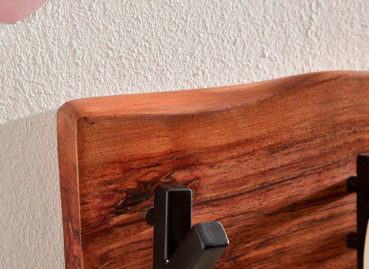 Wandgarderobe Wl6.358 Akaziefarben B: 60 cm - Akaziefarben, MODERN, Holz (60/17/9cm) - MID.YOU