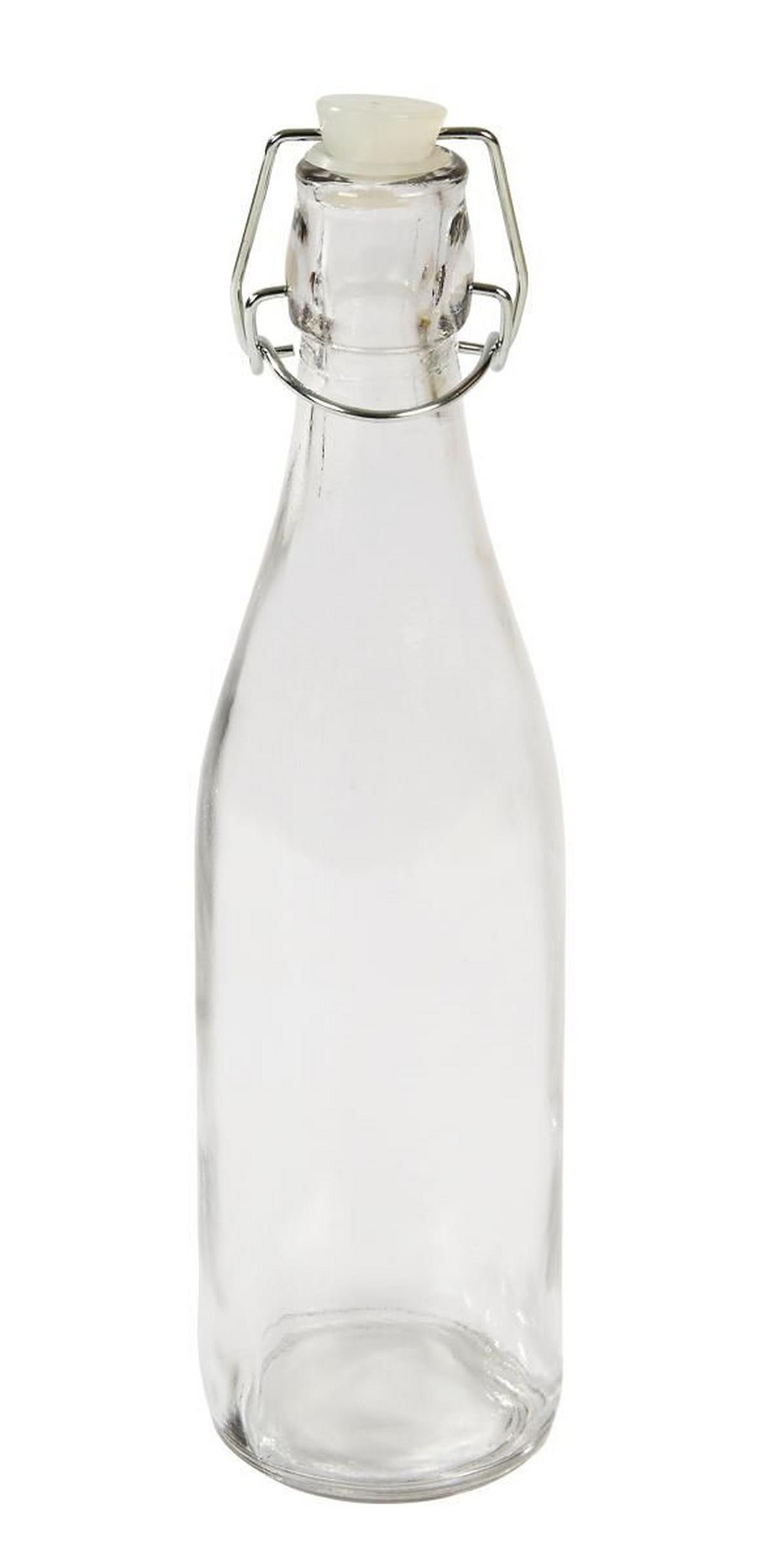 Üveg, 0,5 Liter Irinai - átlátszó, Konventionell, Üveg/fém (7/27cm) - Luca Bessoni