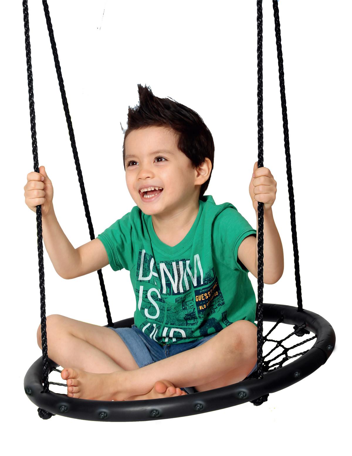 Fészekhinta 531014 - fekete, műanyag (63/63/25cm)