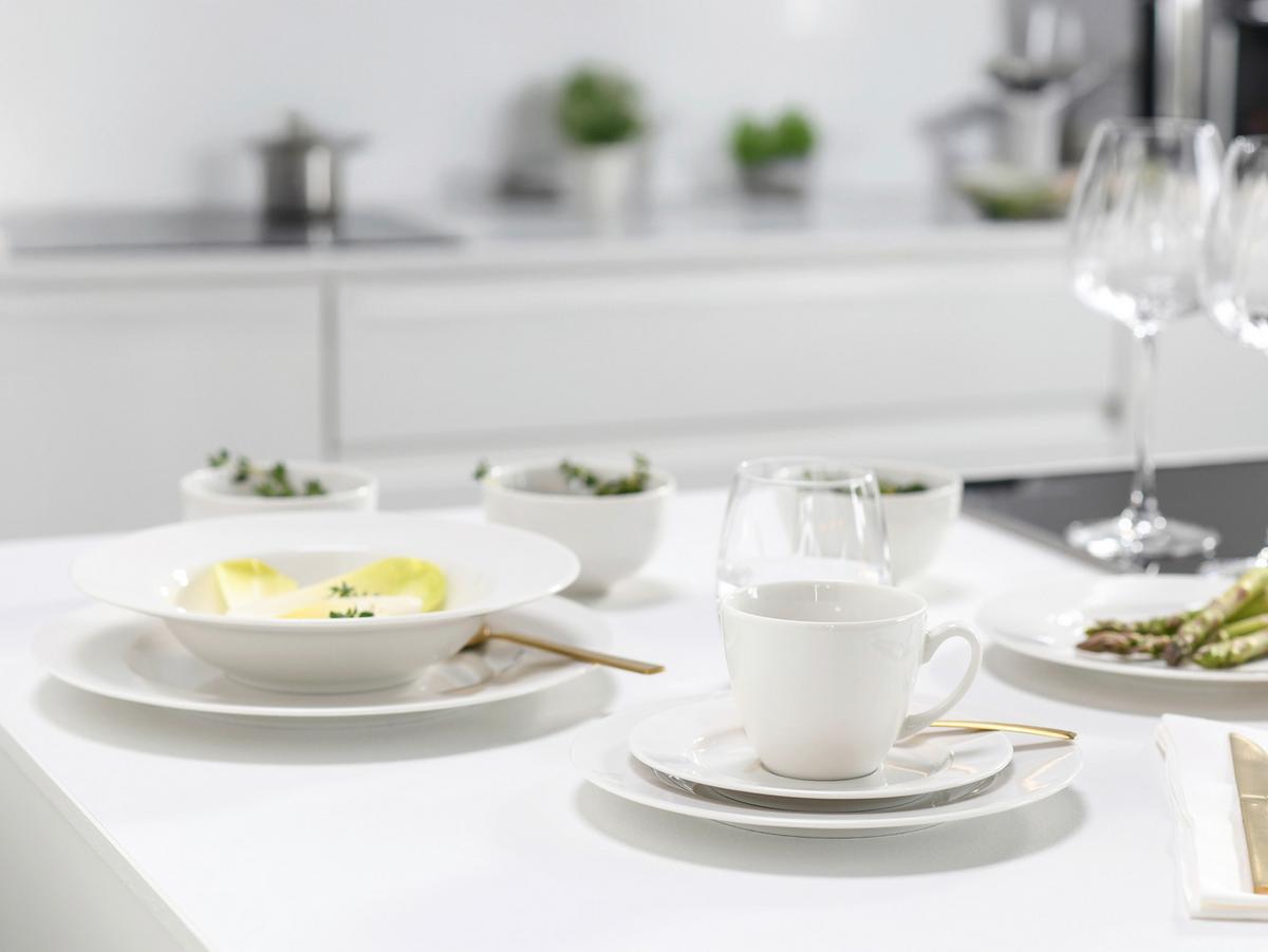 Kombiservice Venice 30-teilig, Creme - Creme, Basics, Keramik - Creatable