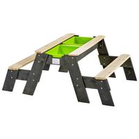 Sand- und Wassertisch Exit LxBxH: 120x94x50 cm Grau - Grau, KONVENTIONELL, Holz (120/94/50cm) - EXIT Toys