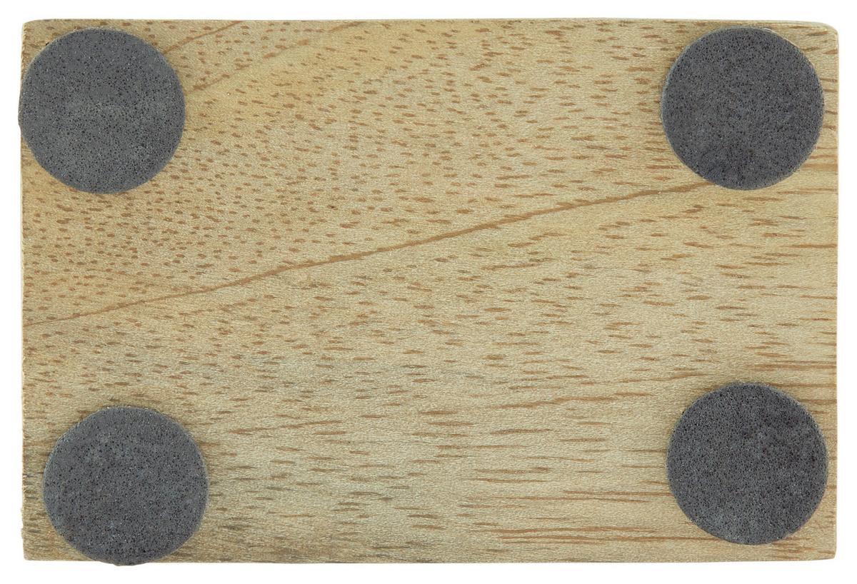 Dekoboot H: ca. 18cm, Boat - Schwarz/Braun, MODERN, Holz/Metall (8/5/18cm)