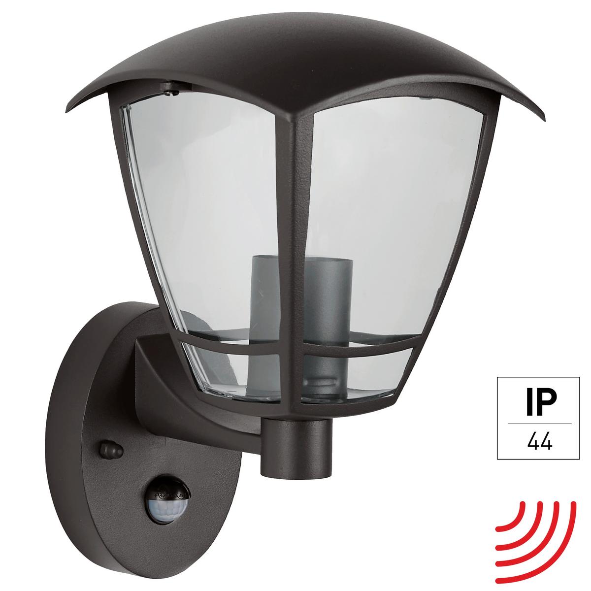 Außenwandleuchte 2528000181696 - Anthrazit, Basics, Metall (20.5/17/26.3cm)