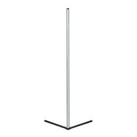 Led-stehleuchte R45721102 Level - Schwarz, Trend, Metall (43/141cm)