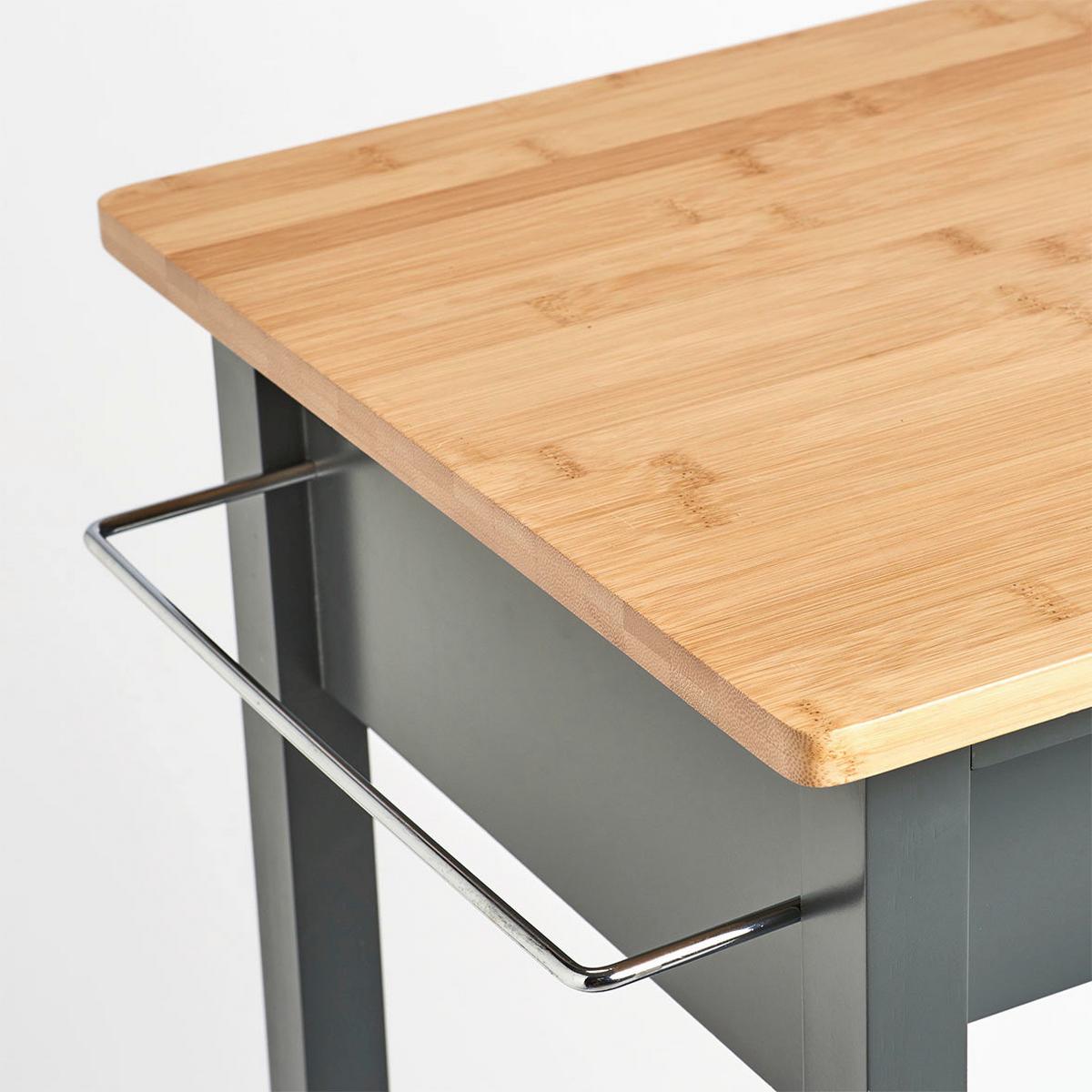 ALLZWECKWAGEN Grau B: 58 cm - Grau, Basics, Holz (58/93/40cm) - Zeller Present