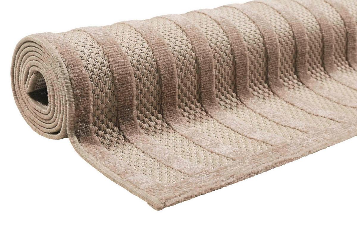 Outdoorteppich, 200x290 cm Carolina - Hellbraun/Beige, Design, Textil (200/290cm) - Esprit