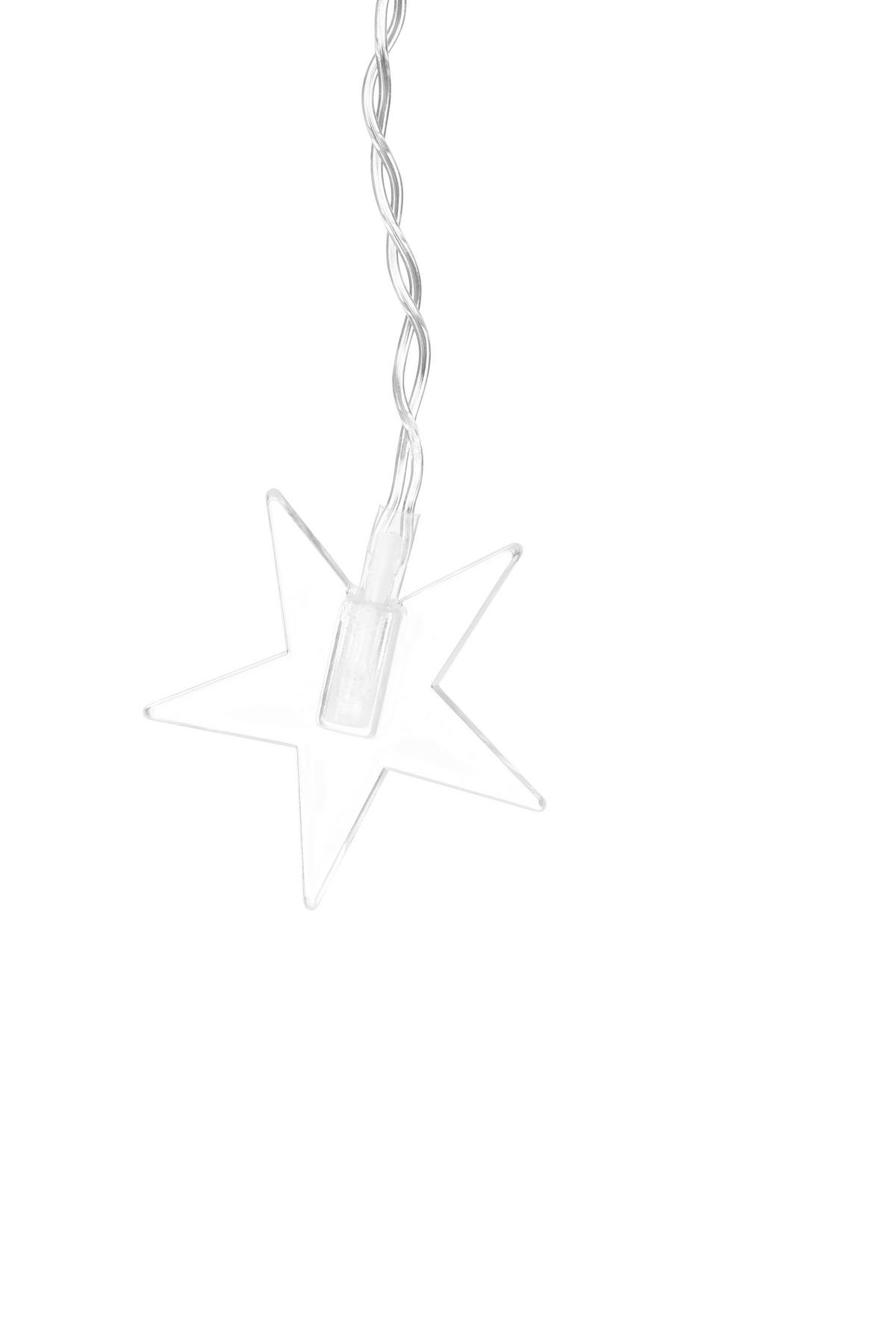 Svetelná reťaz STELLA -PAZ- - priehľadné, plast (100/100/2cm) - Mömax