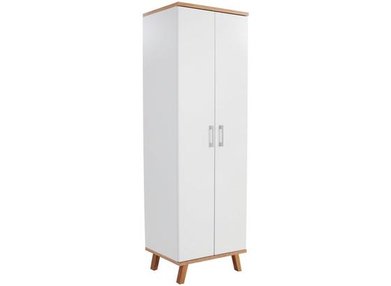 Schuhschrank Ricoli 60cm Weiß/eiche Dekor - Eichefarben/Weiß, KONVENTIONELL, Holzwerkstoff (60/180/35,5cm) Schuhschrank Ricoli 60cm Weiß/eiche Dekor - Eichefarben/Weiß, KONVENTIONELL, Holzwerkstoff (60/180/35,5cm)