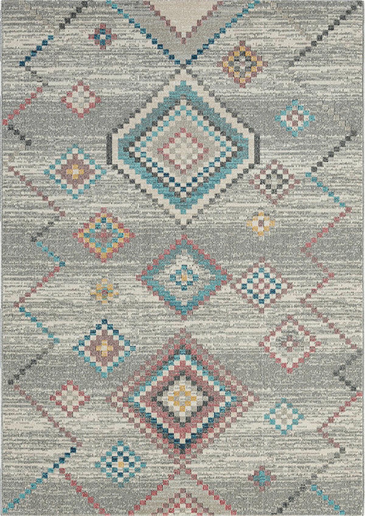 Läufer Salsa Outdoor 54509 - Pastellgrün/Creme, KONVENTIONELL, Textil (80/300cm)