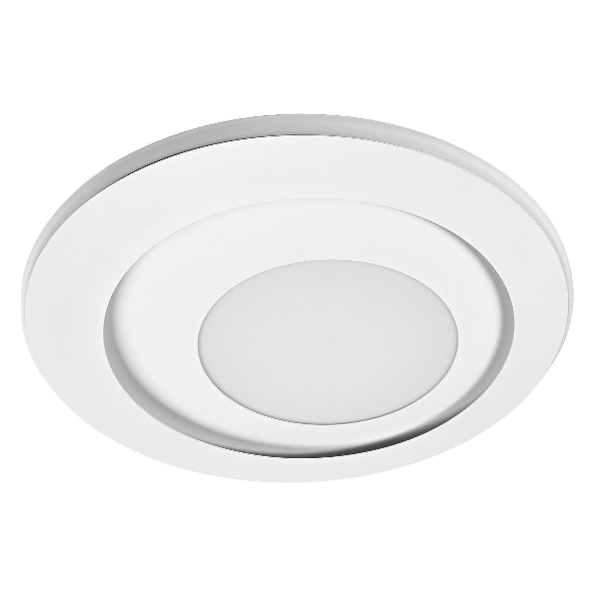 LED-Deckenleuchte, 27w Orbis Spiral Main And Side Lig - Weiß, Basics, Metall (40/5cm) - Ledvance