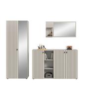 Garderobe Station Kaschmir B: 235cm - Kaschmir, Design, Holzwerkstoff (235/192/37cm) - MID.YOU