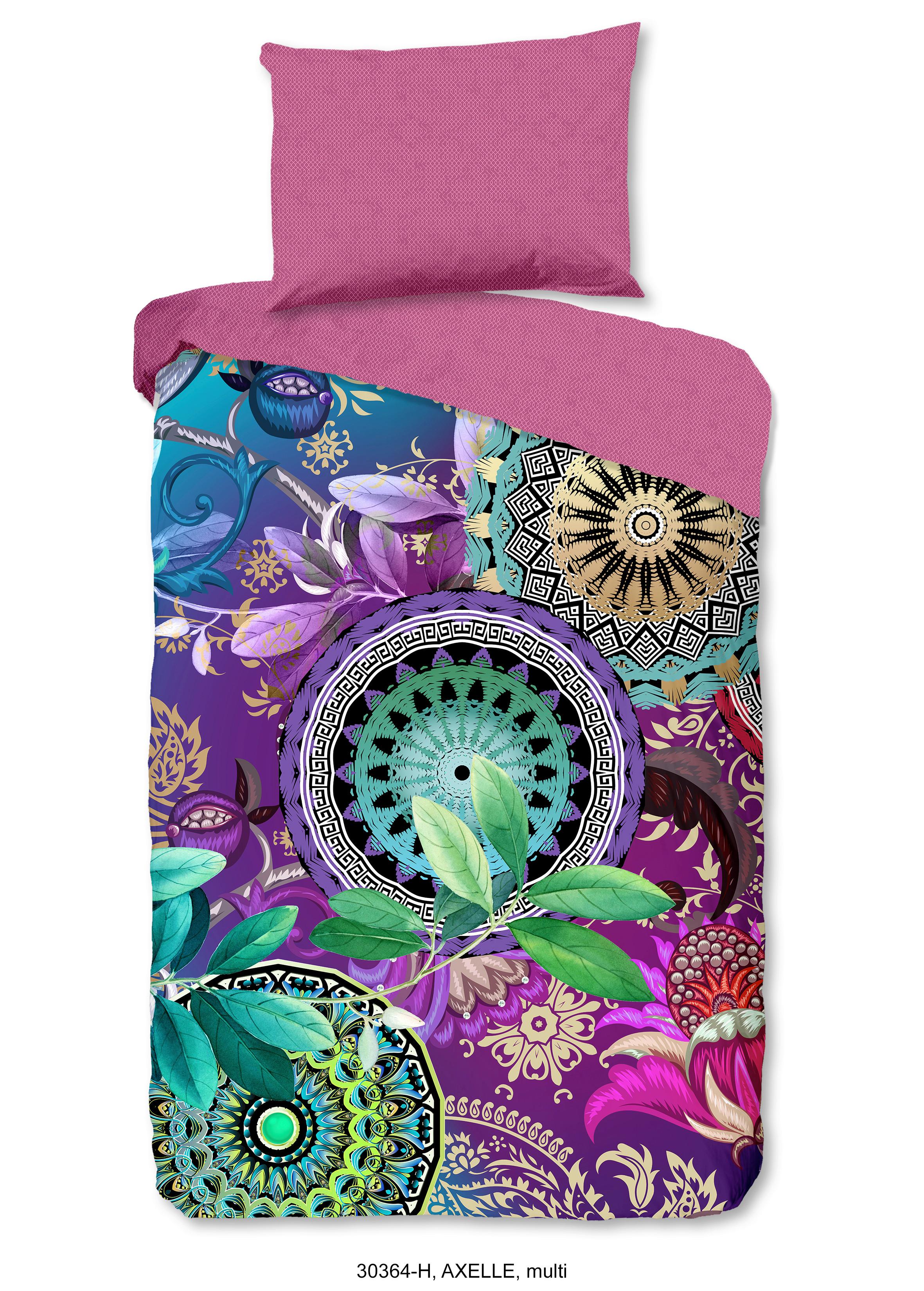 Bettwäsche Axelle Multicolor 140x200 cm - Multicolor, Trend, Textil (140/200cm)