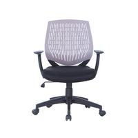 Drehstuhl Senna Grau/Schwarz B: 64 cm - Schwarz/Grau, Design, Kunststoff/Textil (64/133/51cm) - MID.YOU