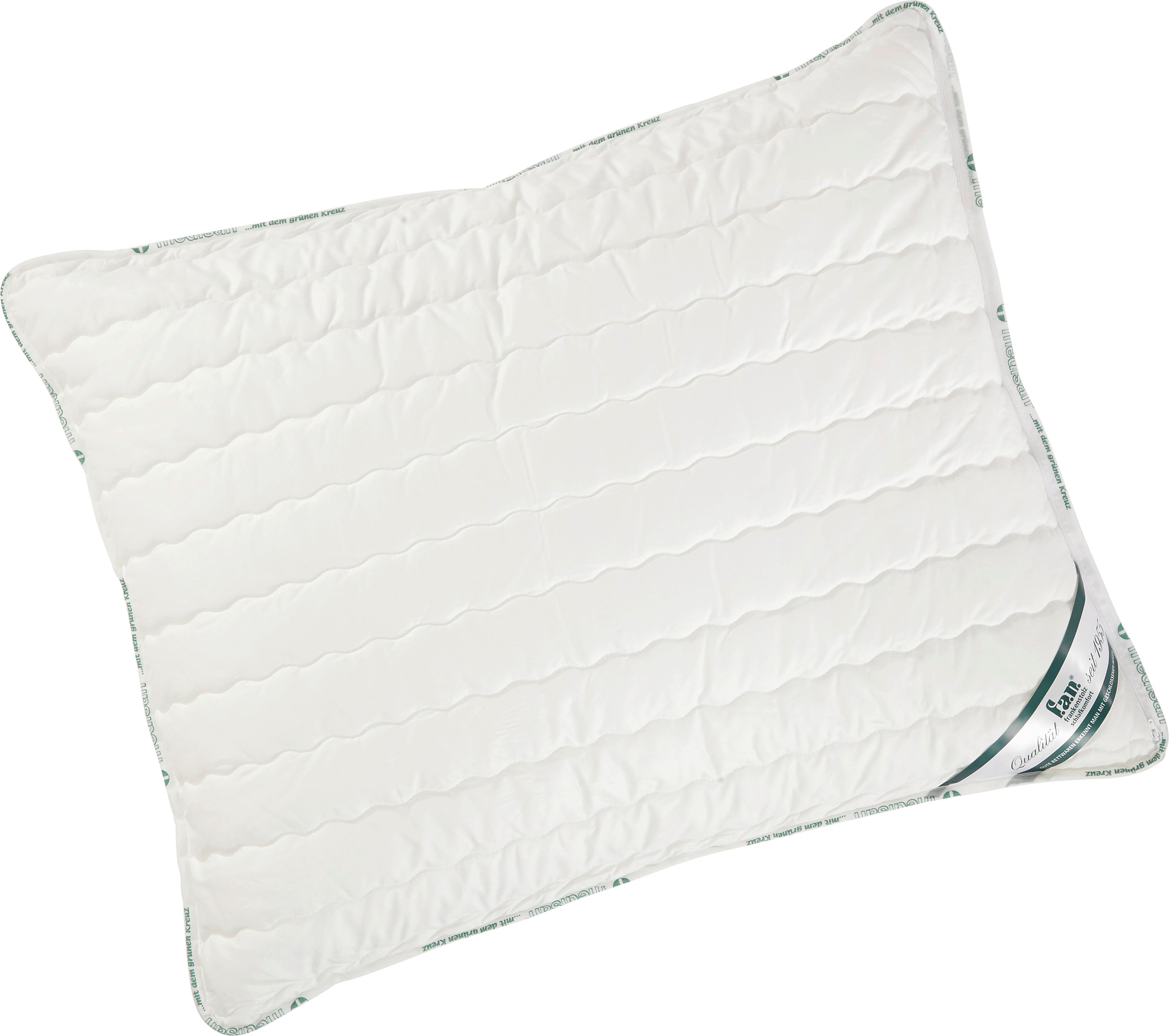 Kopfkissen Medisan 70x90 cm Schaumstäbchen - Weiß, KONVENTIONELL, Textil (70/90cm) - FAN