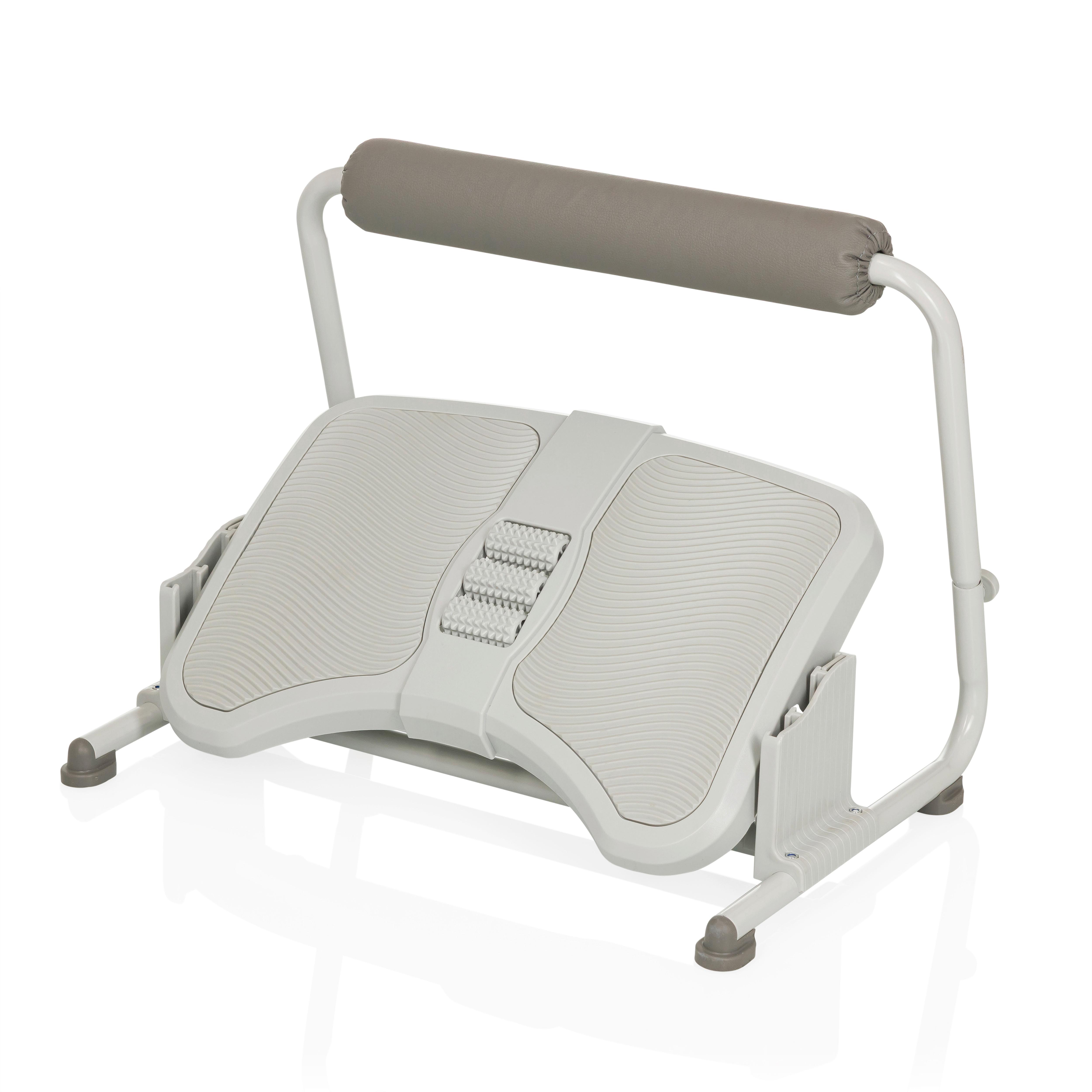FUSSSTÜTZE Podi Grau B: 49cm - Grau, MODERN, Kunststoff (49/37/35cm) - MID.YOU