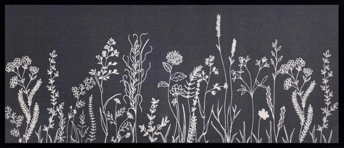 Läufer, Lillian, 66x150 cm Lillian - Grau, Basics, Kunststoff (66/150cm) - Ondega