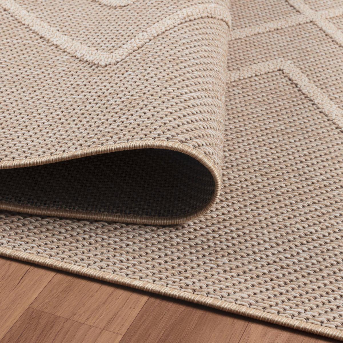 Läufer Patara - Beige, Design, Textil (80/250cm) - Novel